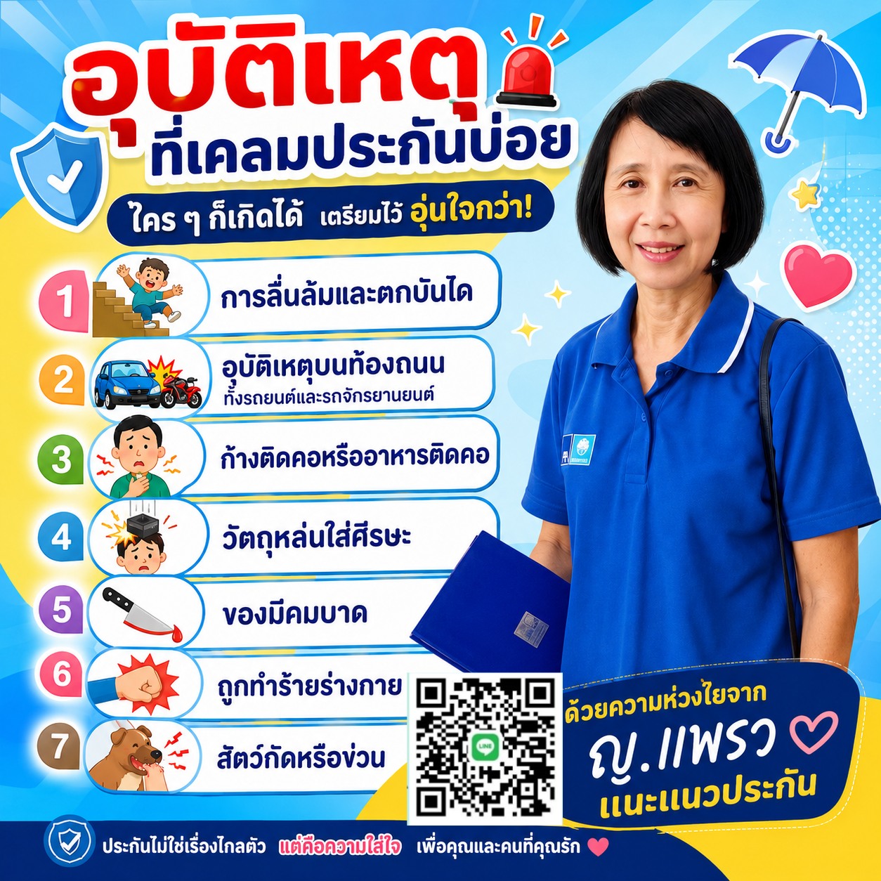 อุบัติเหตุเคลมบ่อย